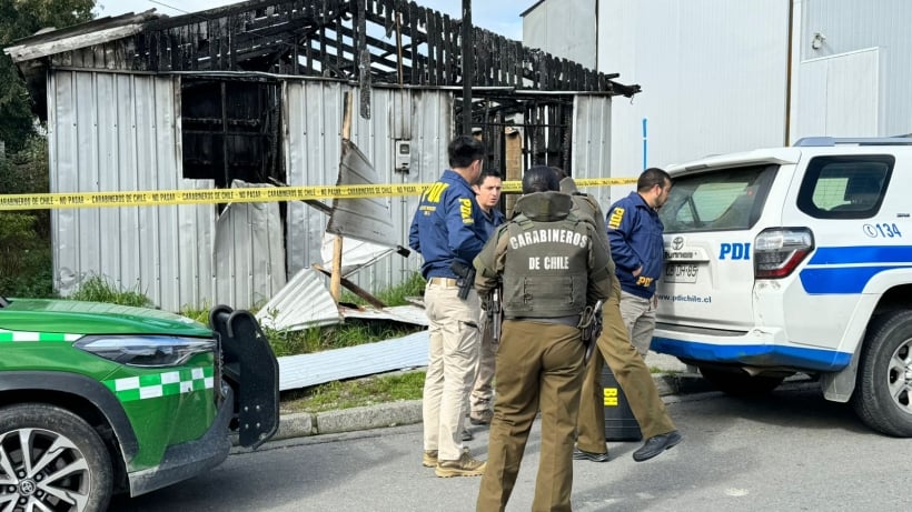 Indagan en Puerto Montt el hallazgo de un cadáver en una casa que se incendió en enero pasado